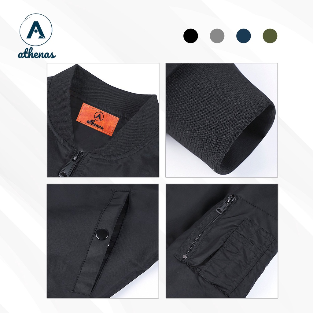 Áo Khoác Bomber Dù V6 Cao Cấp | BigBuy360 - bigbuy360.vn