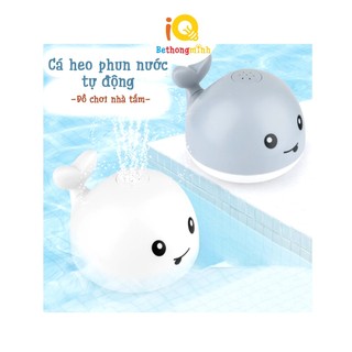 Đồ chơi trẻ em nhà tắm BeThongMinh Cá heo phun nước tự động thả bồn tắm ngộ nghĩnh
