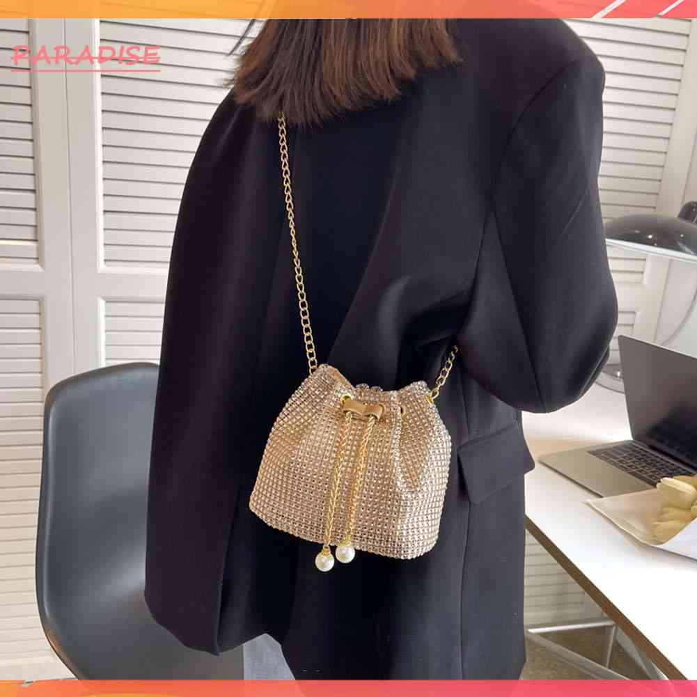 Mới Túi Xách Đeo Chéo Đính Đá Thời Trang Dành Cho Nữ