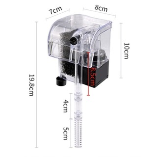Máy Lọc Thác Nước Bể Cá Cảnh Mini