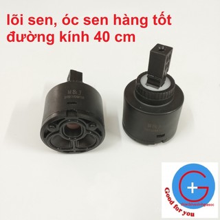 Óc sen vòi tắm gật gù nóng lạnh 4cm, lõi sen chân- hàng xịn