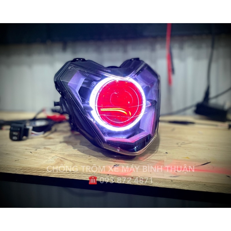 Full Bi Cầu Led M10 Smartlight, M20, B11, M11, Vfast lên sẵn choá cho WinnerV1, GTR