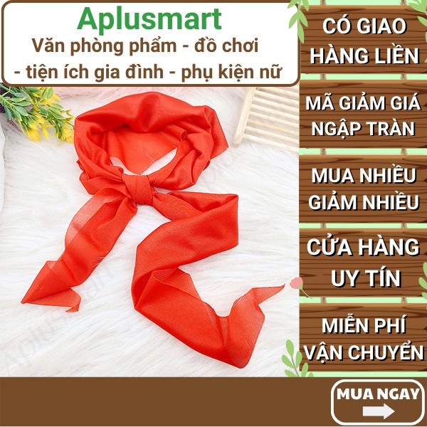 Combo 2 khăn quàng đỏ ✅ FREESHIP 🚛 Combo 2 khăn quàng đỏ - Aplusmart