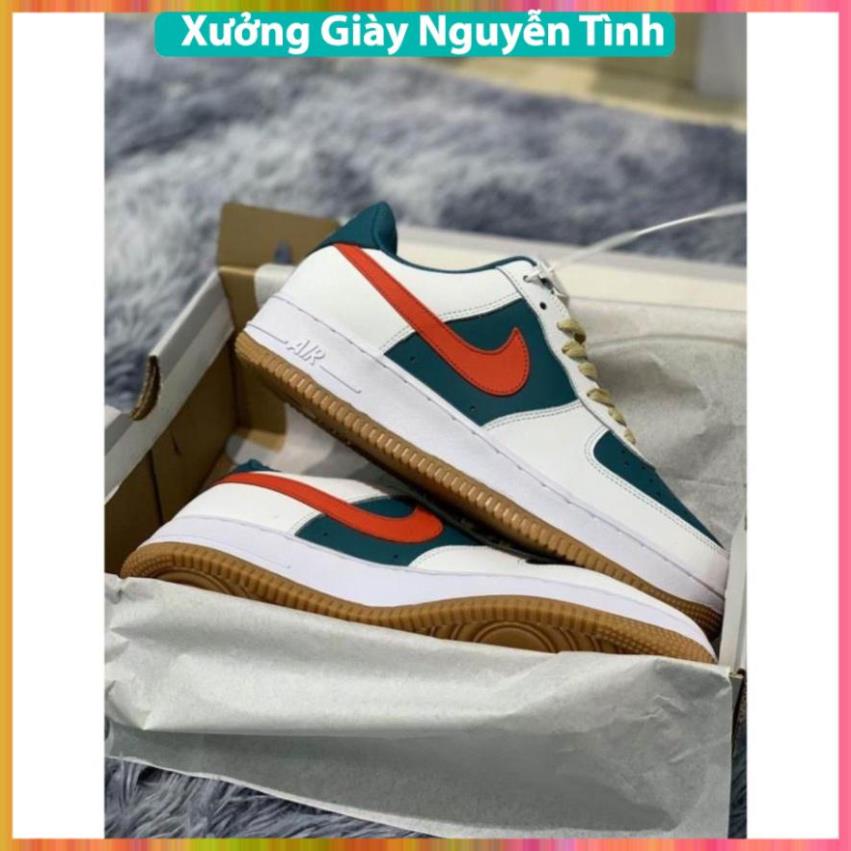 Giày thể thao nike_gucci, Giày nike_AF1 GC xanh đỏ nam nữ cao cấp siêu hot 2021 Full Box Bill F12