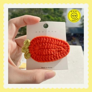 [mimi_len29] Kẹp tóc len, kẹp tóc handmade
