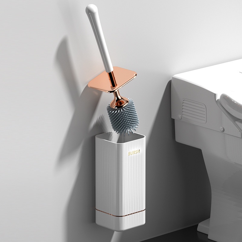 A-LIFEGiá Đỡ Bàn Chải Vệ Sinh Toilet Bằng Silicone Nhanh Khô Tiện Dụng