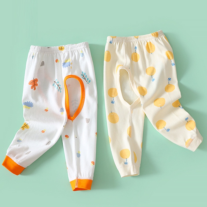 Quần Legging Hở Đáy Phong Cách Mới 2022 Dành Cho Bé Trai Gái