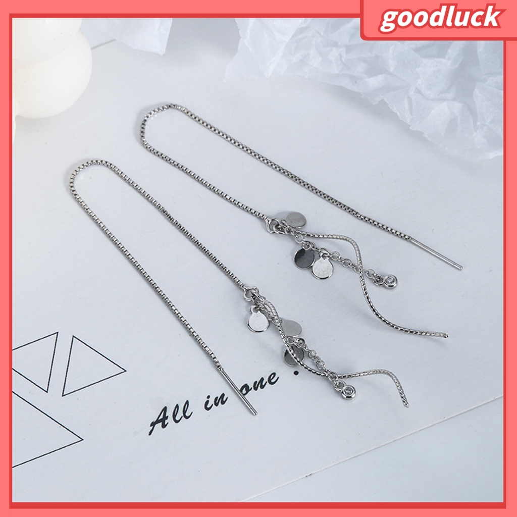 Chúc may mắn| 1 Đôi Bông Tai Gợn Sóng Thời Trang