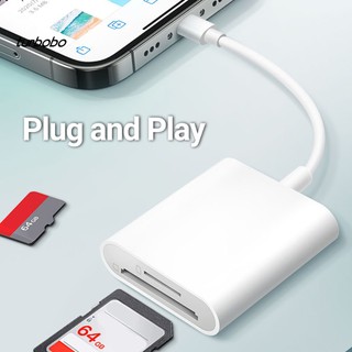 Đầu Đọc Thẻ Nhớ SD / TF 8Pin Tốc Độ Cao Cho IPhone