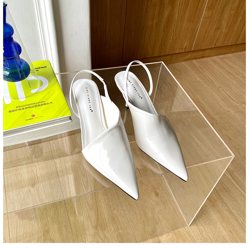 Giày Cao Gót Mũi Nhọn Phong Cách Âu Mỹ Thời Trang 2023 Cho Nữ