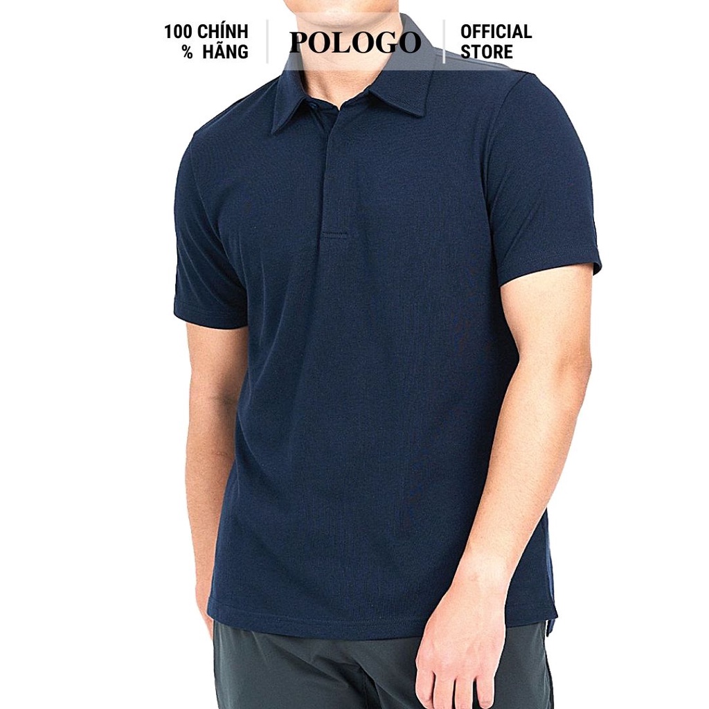 Áo Polo Nam Đẹp Mịn Mát, Màu Đen, Trắng, Xanh Đen 100% Cotton Chính Hãng POLOGO lp3m07