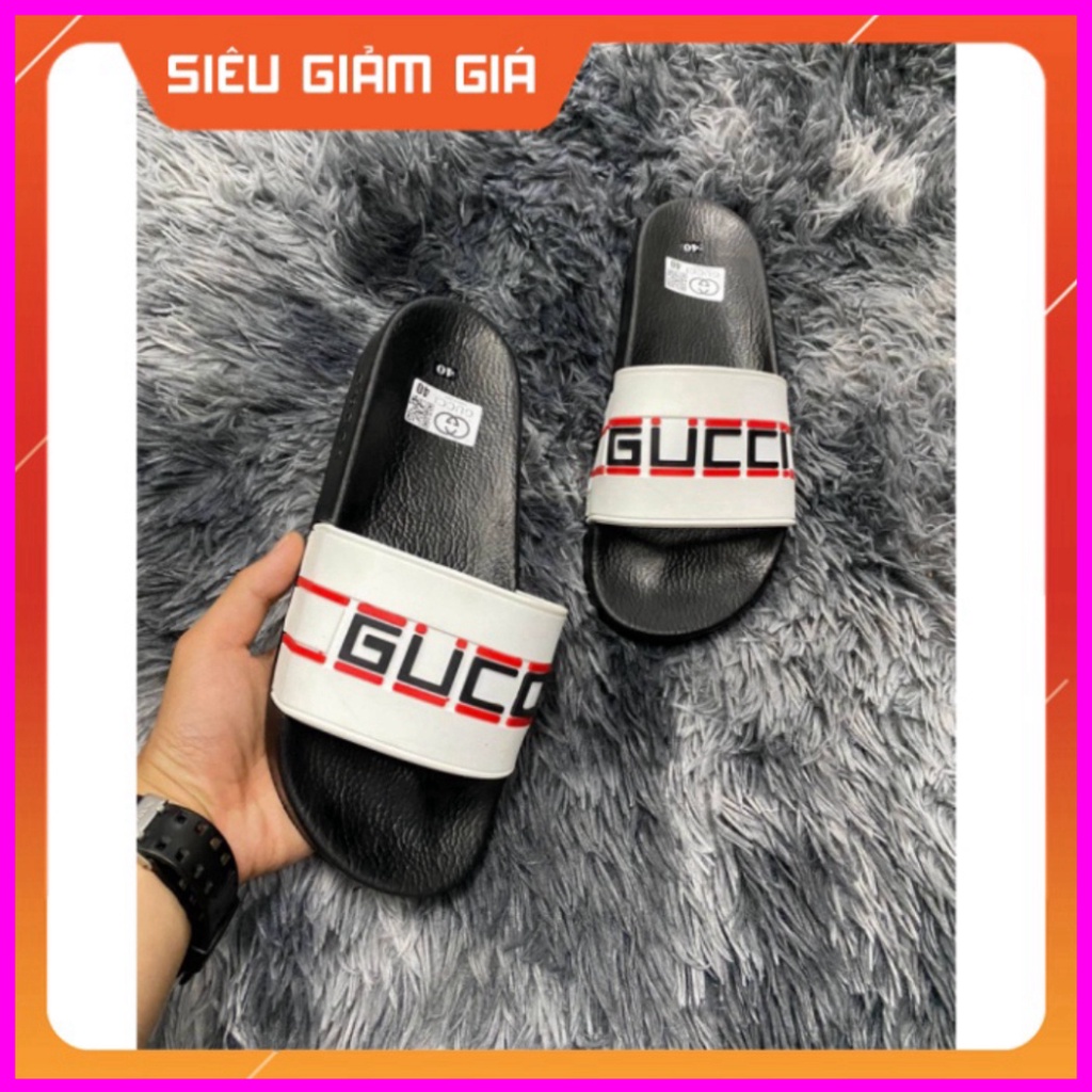 Dép Thời Trang Quai Ngang Nam Cao Cấp GUCCI Bản Đế Super Free Ship Xmenshop