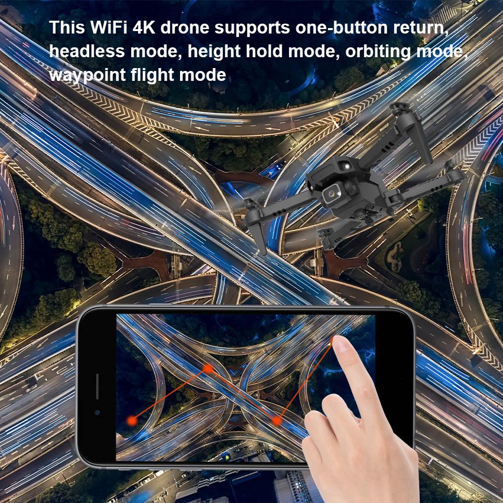 Drone Điều Khiển Từ Xa Có Camera 4K Kết Nối WiFi
