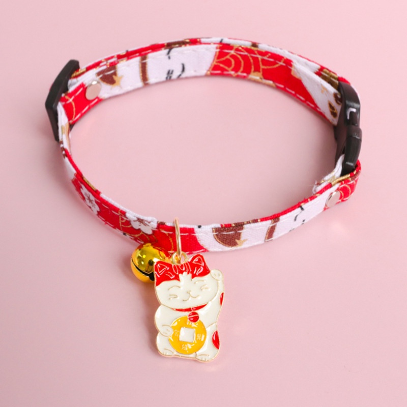 Vòng cổ cho chó mèo thú cưng charm có chuông cute cao cấp giá rẻ - Tabby Pet Store