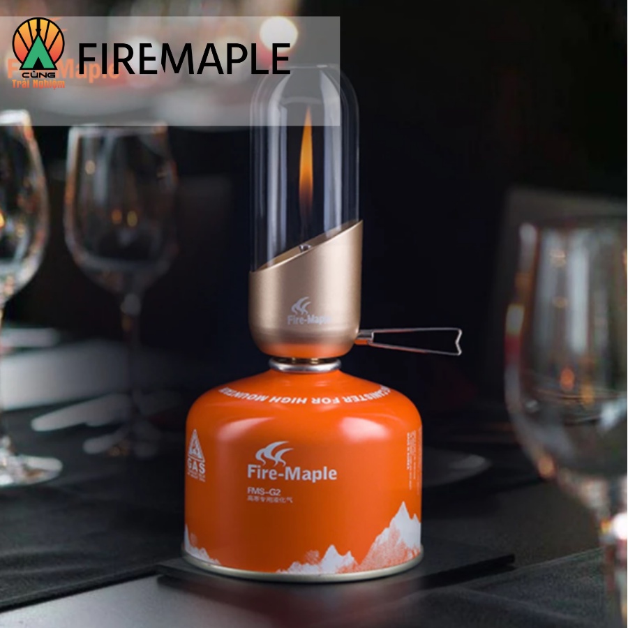 Đèn Gas Dã Ngoại Orange Chuyên Dụng Fire Maple Gọn Nhẹ Di Động Cho Hoạt Động Ngoài Trời FMS-DEN-CAM