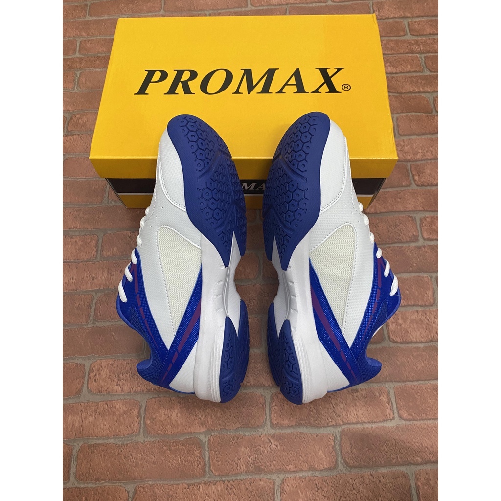 Giầy cầu lông Promax 22068 đế kếp thế hệ mới, chống thấm, nhẹ, bền - bongchinhhanggiare88
