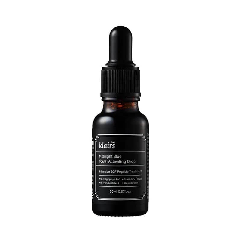 Tinh chất dưỡng làm dịu, phục hồi da Klairs Midnight Blue Youth Activating Drop 20ml