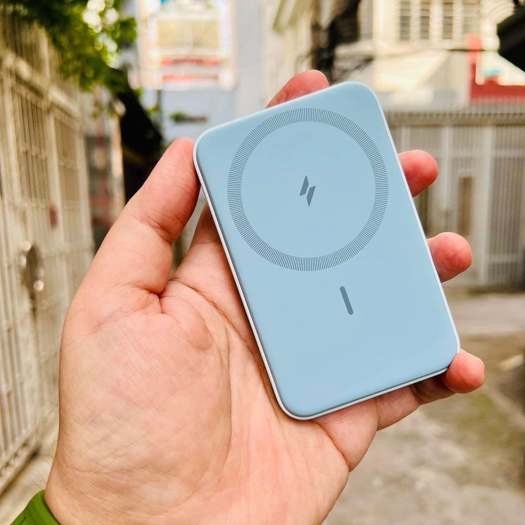 Pin sạc dự phòng Anker MagGo 5000mAh 622 Magnetic Battery Từ Tính Không Dây Hít Lưng - Mã A1611 cho IP 12 13 14 3astore