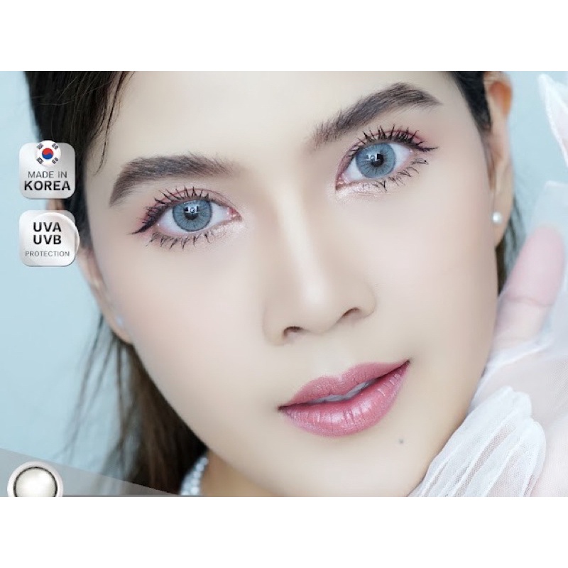 Lens Hydrogen Silicone Nice Beauty Gray 0-10 độ