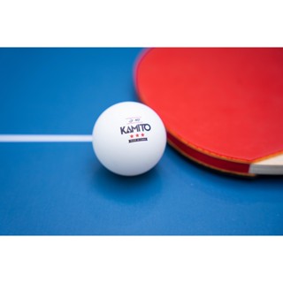 Quả bóng bàn thi đấu Kamito mẫu mới 2023 - Hộp 6 quả có viền - chất liệu ABS chuẩn thi
