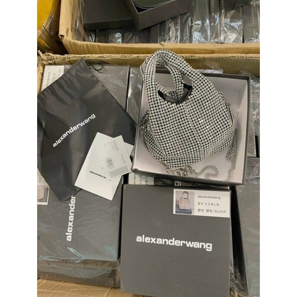 Túi đá nhúm bling full box để vừa đt - HANA BAG