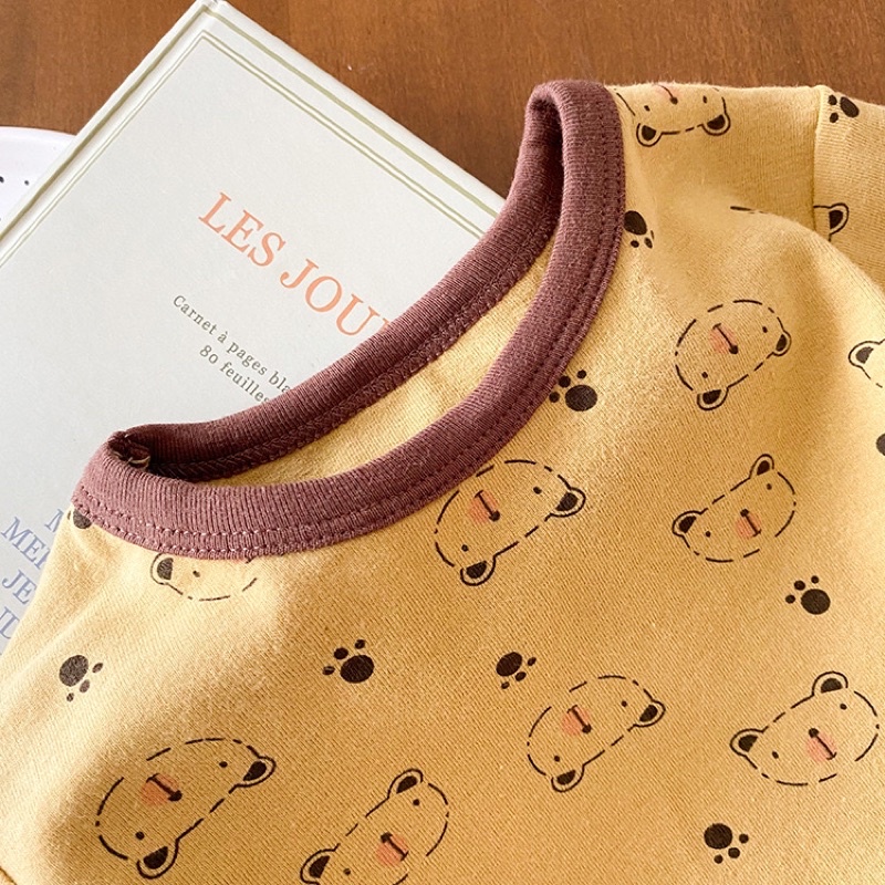 [Link 6-Ambbkids] Bộ Đồ Dài Tay Thu Đông Cho Bé Trai Bé Gái Hàng Chuẩn Hãng AmbbKids Quảng Châu Siêu Đẹp Và Dày Dặn