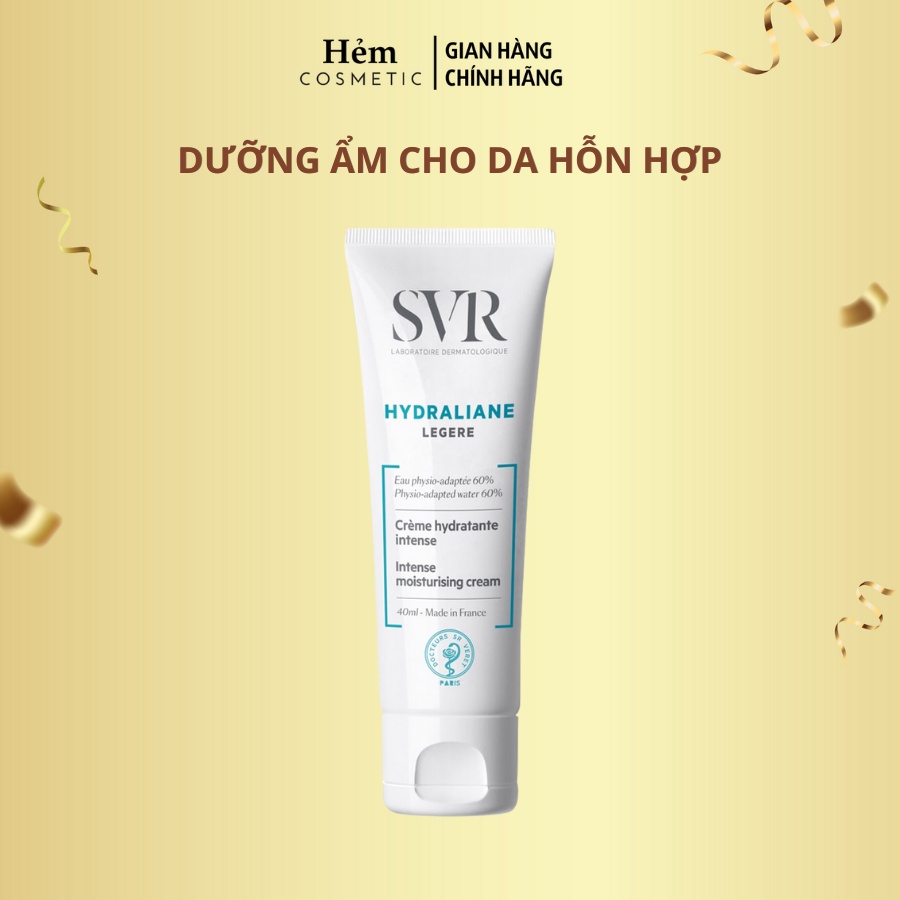 Kem dưỡng ẩm cho da thường và da hỗn hợp SVR HYDRALIANE Legere 40ml - Hẻm Cosmetic