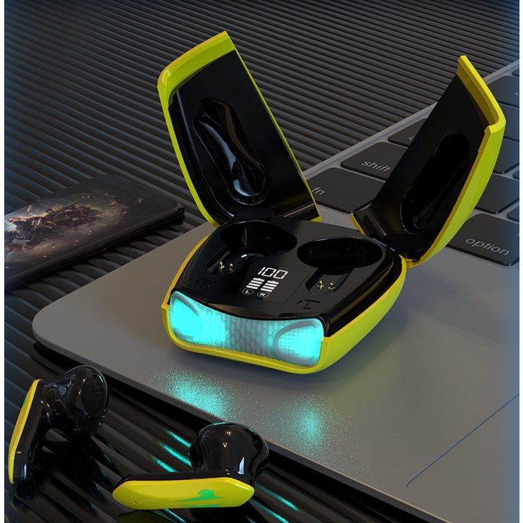 Tai nghe bluetooth gaming R06 / X16 PRO TWS nhét tai, chơi game với bluetooth 5.2 độ trễ thấp