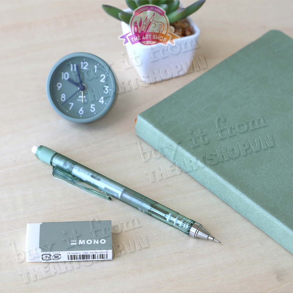 Bút chì cơ khí lắc đẩy ngòi TOMBOW Mono Graph màu DUSTY limited THEARTSHOP