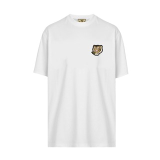 Áo Thun Amand Unisex Tiger Patch T-Shirt - white