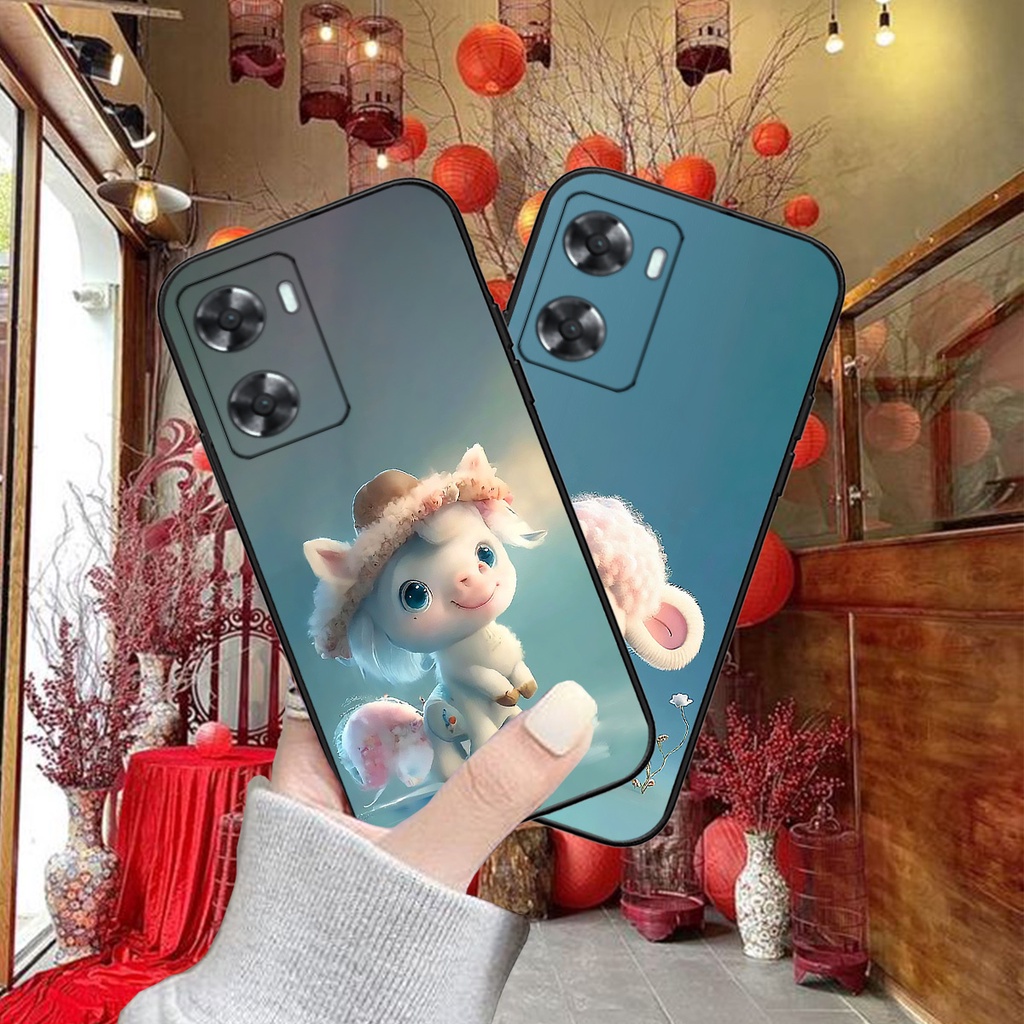 Ốp lưng lưng Oppo A77s đủ 12 con giáp mẫu cute siêu đáng yêu