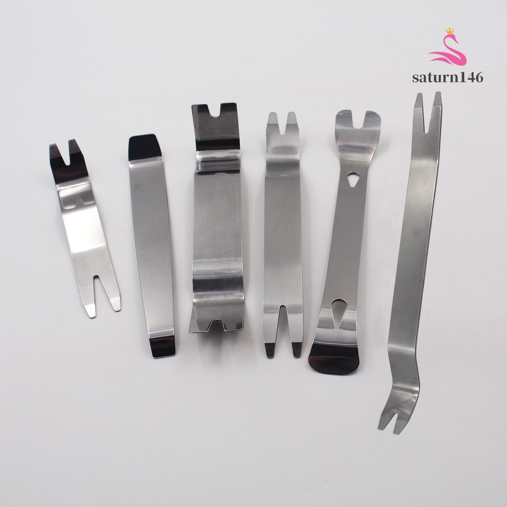 Set 6 Cụ Tháo Âm Thanh Thép Không Gỉ Dụng Cho Xe Hơi