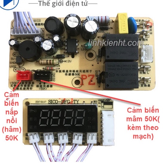 Mạch nồi cơm điện tử đa năng linh kiện bo nồi cơm điện tử đa năng