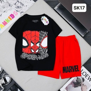 Bộ cotton nhện Samkids size 16-20(40-55kg)