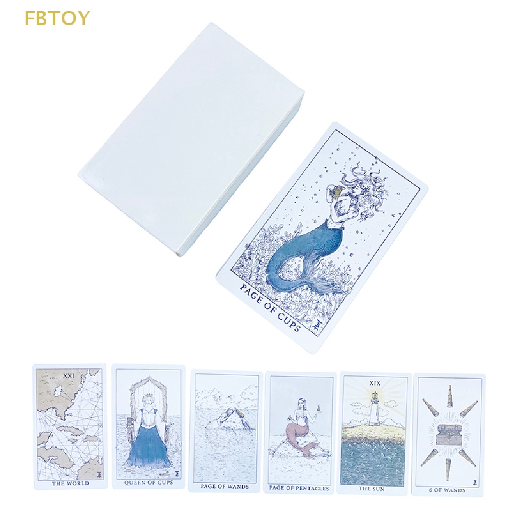 Bộ Bài Tarot Fate Divination 12 * 7CM