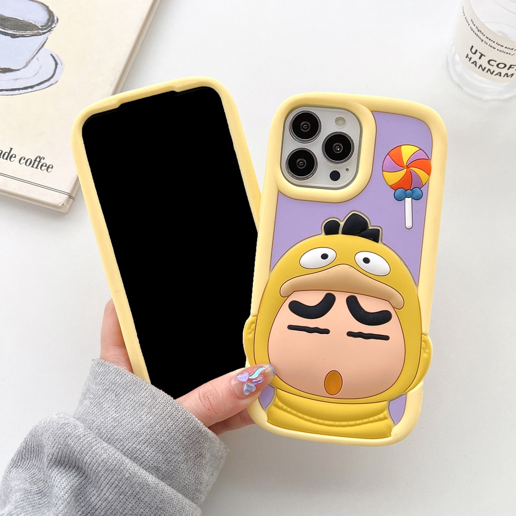 Ốp Điện Thoại Silicon In Hình Vịt Hoạt Hình Cho iphone 14 13 12 11 pro xr x xs max 7 8 6 6s plus
