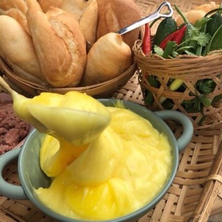 Combo bánh tráng phơi sương tóp mỡ - tép hành phi 200g - bơ béo - cohuongshop