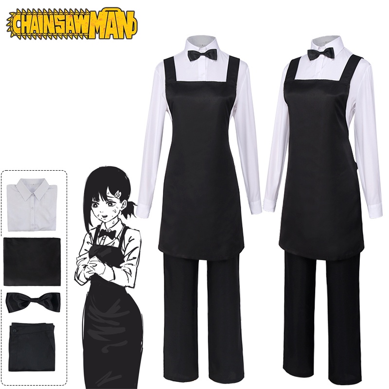 New Chainsaw Man Higashiyama Kobeni Cosplay Costume Uniform Outfit Fancy Dress Party | BigBuy360 - bigbuy360.vn
