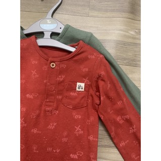 Set body dài tay bé trai TU