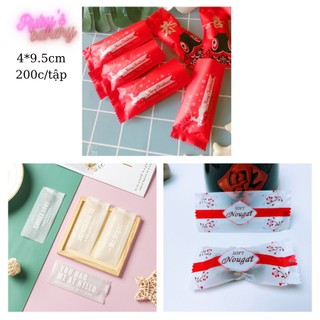 Mẫu tết 2023_túi đựng kẹo nougat 4x9.5cm