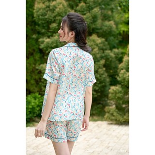 [O] VIBES Đồ bộ Pijama ngắn Lụa Gấm cao cấp Joy Py Set