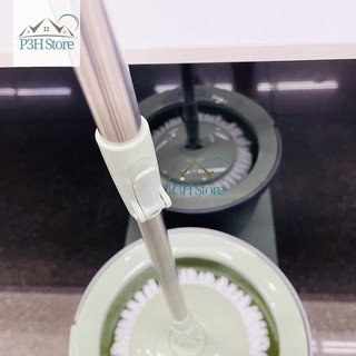 Bộ lau nhà Mini Spin Mop LocknLock 4 bông lau nhỏ gọn linh hoạt ETM498 P3H