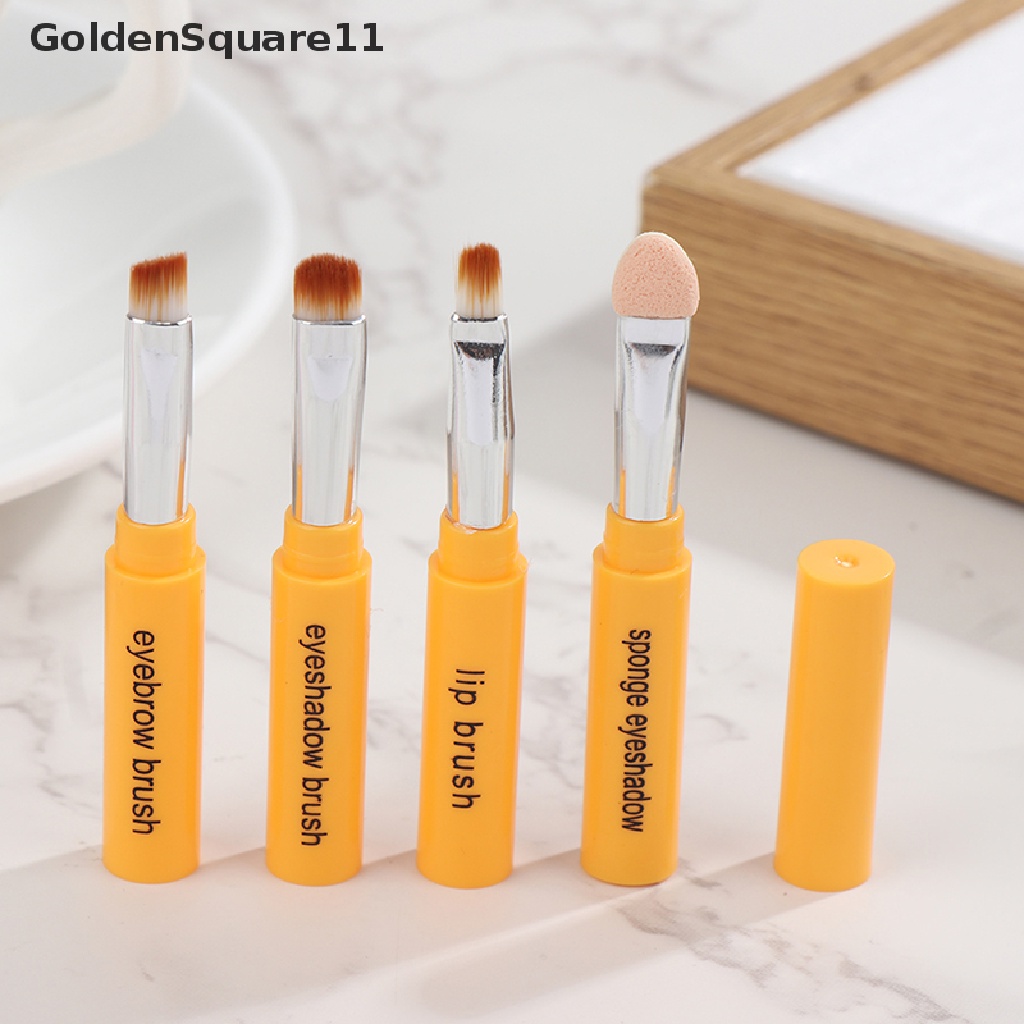 Cọ Trang Điểm Mắt Môi Mini 4 Trong 1 Goldsquare11