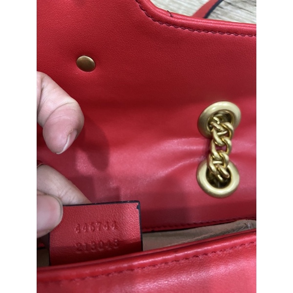 Túi si da thật hiệu GC Marmont 22