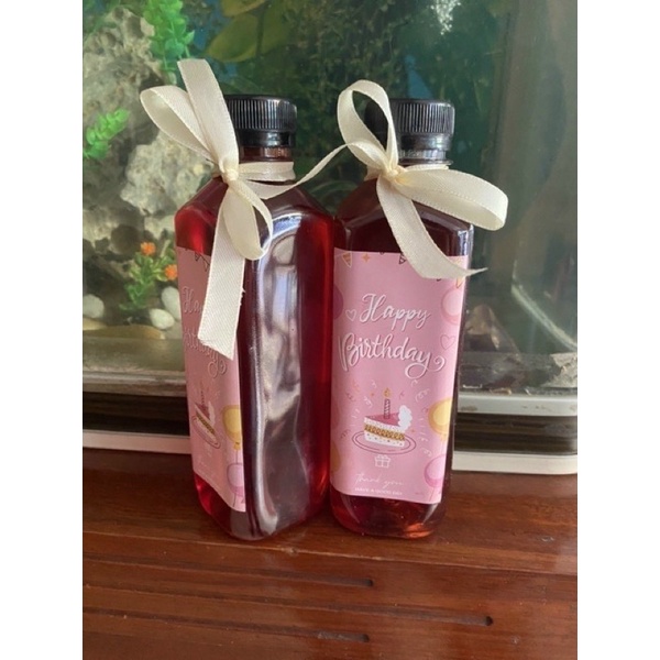 Set 30 tem dán decal sticker mix mẫu sinh nhật Happy birthday 10x5cm