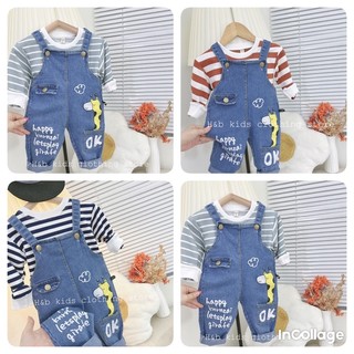 Set yếm bò cho bé trai bé gái năng động