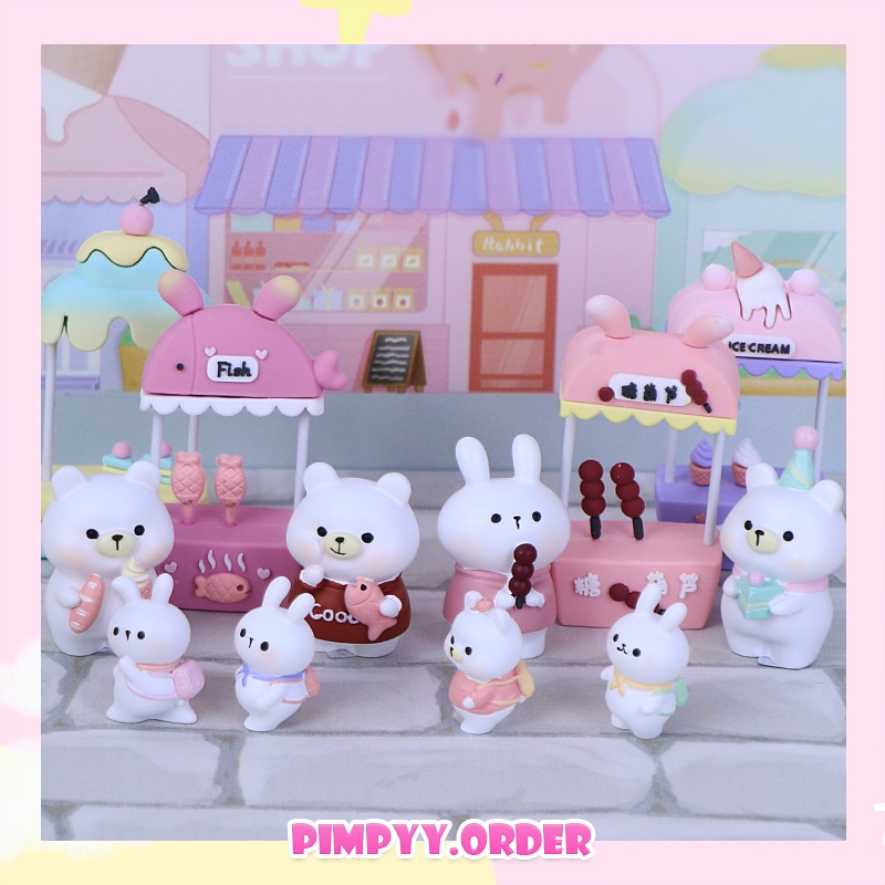 [Blindbox-Hộp mù] Mô hình Rabbit Shop (Ngẫu nhiên)