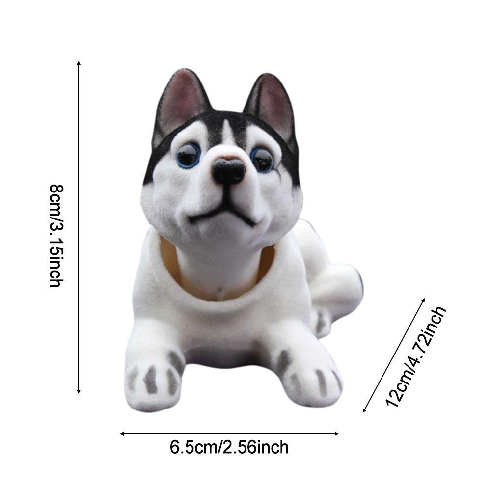 Búp Bê Lắc Đầu Hình Chú Chó Shepherd Beagle Sáng Tạo Trang Trí Bàn