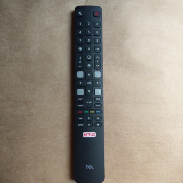 Điều khiển TV TCL Smart chính hãng - REMOTE ĐIỀU KHIỂN TIVI TCL SMART MỎNG DÀI MODEL 802  HÀNG XỊN ĐẸP