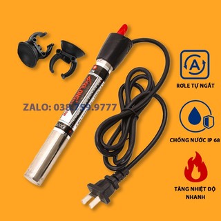 Sưởi Bể cá XILONG XL999, AT70 25W, 50W, 100W. 200W, 300W, 500W  Sưởi INOX, Thuỷ Tinh HAKA AQUARIUM